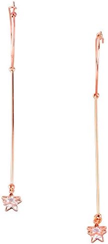 Anarchy Street Women Shooting Star Drop Earring - Rosegold-Tone