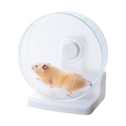 ジェックス Harmony ハーモニーホイール 静音べアリング構造 クリアカラー ハムスター・小動物用 21cm