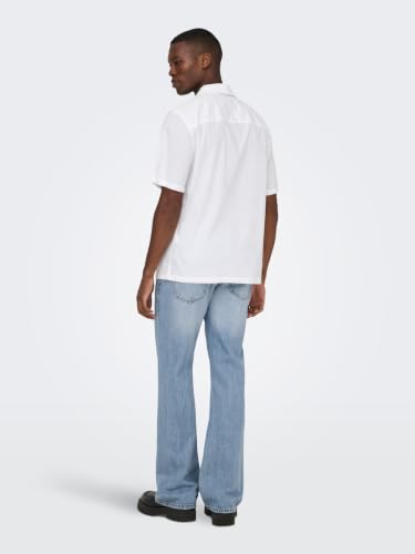 Only & Sons Onsgibb Bootcut LB 7818 Azg Dnm para Hombre