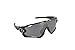 Oakley Men's OO9290 Jawbreaker Rectangular Sunglasses, Polished Black/Black Iridium, 31 mm