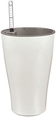 Withere Self Watering Wall Planter White Flower pot For Home Decoration