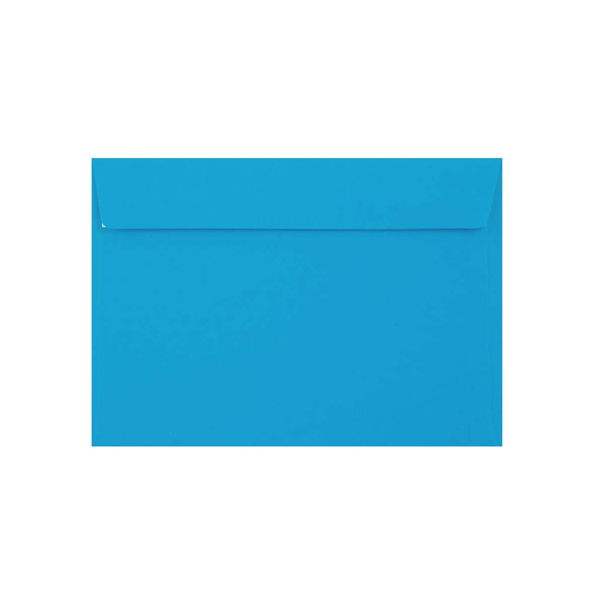 C5 (162x229mm) Coloured Envelopes Perfect for A5 Christmas Cards, Greeting Cards, Wedding Invitations, Crafts and Many More - Pack of 15 envelopes (Bright Blue Peel and Seal)