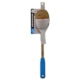 Dairy Blue Deluxe Wooden Spoon – Heavy Duty, Strong Wood With Ergonomic Handle And Comfortable Grip For Cooking And Baking – Color Coded Kitchen Tools By The Kosher Cook