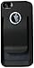 Reiko Belt Clip Polymer Case for iPhone 5 - Retail Packaging - Black