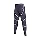 Beroy Mens 3D Gel Padded Bike Pants,Long cycling pants,compression tight
