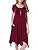 Irregular Dark Red