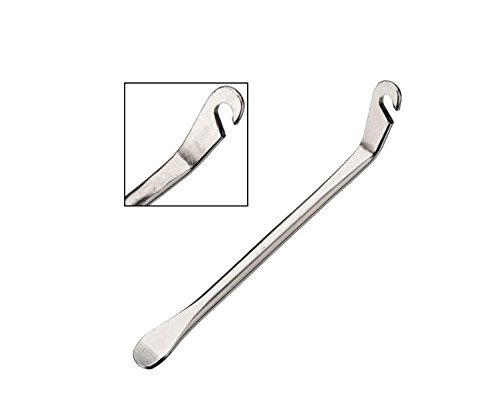 Polymer True Utility 1 Pc Bicycle Tire Spoon, Crowbar Crowbar (12x0.65cm)_Silver - Thumbnail 3