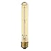 Tubular LED Edison Bulb, Dimmable - 3 Watt T9 Vintage Light Bulb, E26 (Medium) Base, Warm White 2200k, Long Tube Style, Hairpin Filament, Cobble Hill Collection