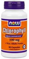 NOW Foods Chlorophyll 100 Mg - 90 Caps (1)
