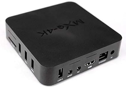 TSV MXQ 4k Ultra HD Android 7.1 Smart Box with Amlogic S905W Quad Core 64 bit Cortex, WiFi 4K Video Support TV Box