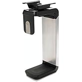 Humanscale CPU Holder Brushed Black Aluminium with Black Plastic - 43cm - Desktop, Server