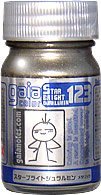 Gaia Color Lacquer 123 Star Bright Duralumin Gundam Paint 15ml
