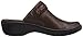 Clarks Women's Delana Abbey Clog, Dark Brown Leather, 070 M US