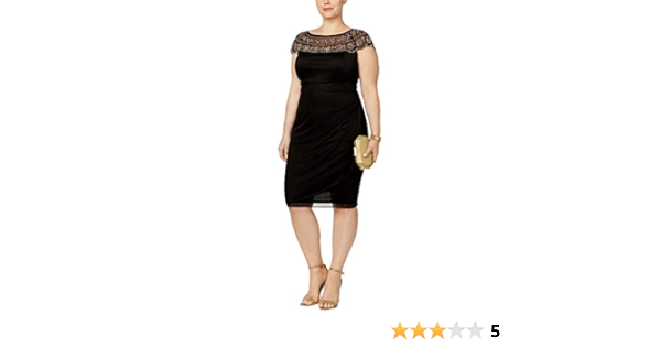 msk plus size dress