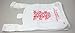 Plastic Bag- 1000 bags/cs - 'Thank You' White T Shirt Bag 11.5