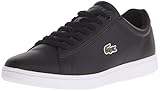 Lacoste Men's Carnaby Evo Lcr Casual Shoe Fashion Sneaker, black, 9.5 M US