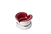 Cuisaid Petal Cooling Carafe (1 Liter Borosilicate Glass) Red