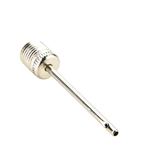 BeesClover New 10Pcs Sports Ball Inflating Pump Needle Inflatable Air Valve Adaptor Stainless Steel Pump Pin for Football Basketball Soccer Show One Size - Thumbnail 5