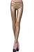 Lotsyle Women's Low Waist Faux Leather Leggings Stretch Pants(Gold S)