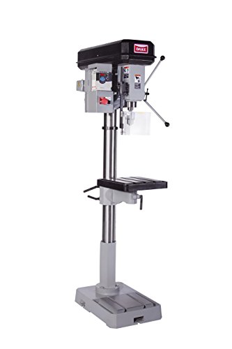 Dake 77400-1V Model SB-32V Floor Drill Press with Locking Hub, 1-1/4" Capacity Variable Speed, 110V