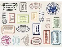 Passport Stamp Sticker Sheets (480 Stickers) Please read the details before purchase. There is no doubt the 24-hour contacts.