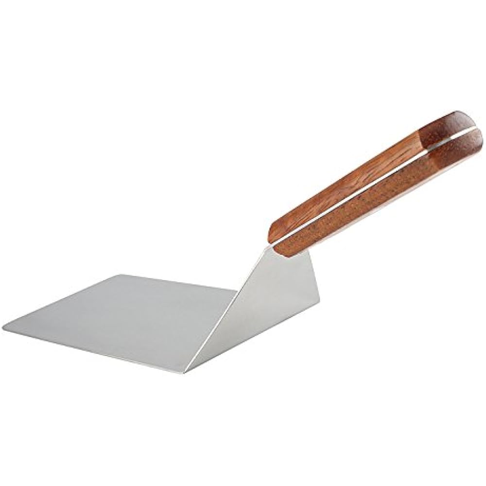 8 ExtraLarge Sturdy Stainless Steel Spatula With Strong Wooden Handle