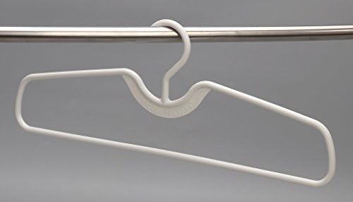 White Plastic Higher Hangers 2.0 120-Pack