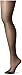 Berkshire Women's Plus-Size Queen Silky Sheer Control Top Pantyhose 4489, Fantasy Black, 1X-2X