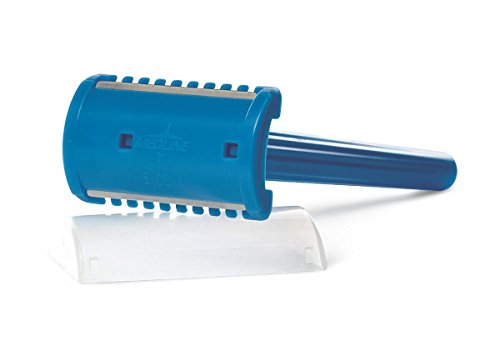 Medline DYND70837 Double-Sided Razor, Shave Prep, Blue (Pack of 100)