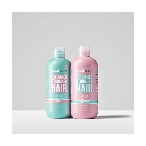 Hair-Growth-Shampoo-Conditioner-Set-For-Women-Best-Vegan-Shampoo-for-Anti-Hair-Loss-Thinning-Hair-Healthy-Hair-Growth-Boost-Grow-Gorgeous-Longer-Hair-Hair-Thickening-Products-by-Hairburst Hair Burst Hair Growth Shampoo & Conditioner Set For Women - Best Vegan Shampoo for Anti Hair Loss & Thinning Hair…