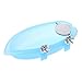 Bluelans Bird Bath with Mirror Toy for Pet Small Medium Parrot Budgie Parakeet Cockatiel Conure Lovebird Finch Canary African Grey Cockatoo Amazon Cage Shower Bathing Tub Food Feeder Bowl with Mirror