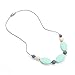 Silicone Teething Necklace - 12 Color Choices - Baby Safe For Mom To Wear - BPA-Free Beads To Chew - Stylish & Natural 
