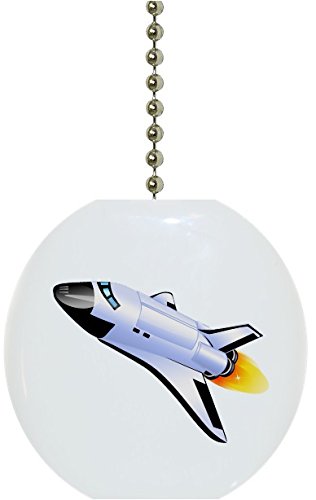 Space Shuttle Solid Ceramic Fan Pull
