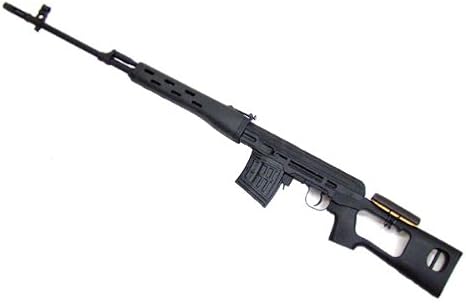 Amazon クラウンモデル コッキングエアガン ドラグノフ Svd Ussr東側陣営のスナイパーライフルの代表的機種 ドラグノフ 初速平均m S 飛距離最大65m 全長1215mm 重量2940g 対象年齢18歳以上 ミリタリキーホルダー付属 ライフル 通販
