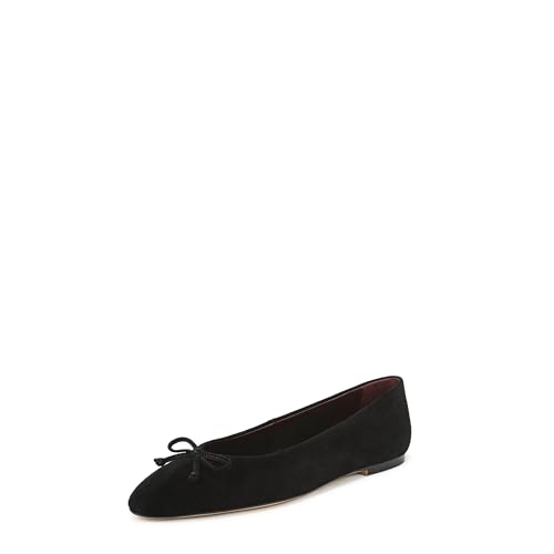 Franco Sarto Women's Rosalee Ballet Flat Black Black 8 M at Amazon