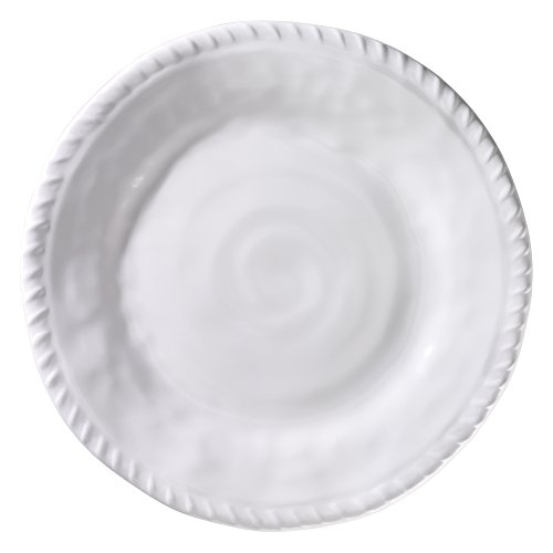 MerrittWhite Nautical Rope 11-inch Melamine Dinner Plates, Set of 6