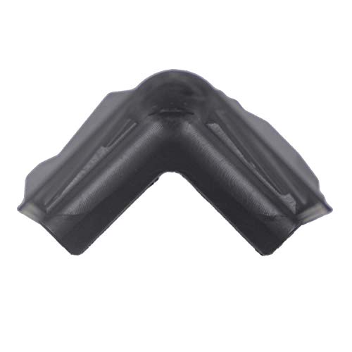 MIYAKO 3" inches Cabinet Speaker Corners Protector PA/DJ Stackable Heavy Duty ABS Plastic Universal Fit (Set of 8) - (21-803)