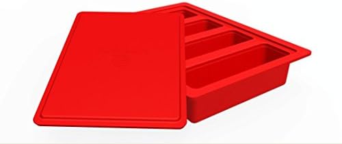 iCanBakeWare Gourmet Butter Mold (red)