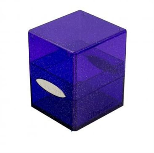 Glitter Purple Cube