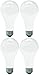 GE Lighting 11585 200-Watt A21, Soft White (Pack of 4)