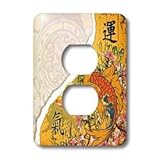 3dRose Lsp_116377_6 Oriental Japanese Kanji Luck