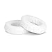 Brainwavz XL Large Replacement Memory Foam Earpads - Suitable for Many Other Large Over The Ear Headphones - Sennheiser, AKG, HifiMan, ATH, Philips, Fostex, Sony (White)