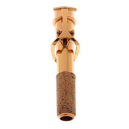 image for Baosity Exquisite Brass Sax Neck DIY for Soprano Saxophone Replacement