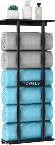 STWWO Towel Racks for Bathroom, Bathroom Towel Storage Wall Mounted 30 inch