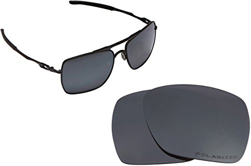 New SEEK Replacement Lenses Oakley DEVIATION - Polarized Black Iridium