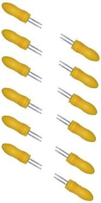 Set of 12 Jumbo Corn Holders with Comfort Grip Handles