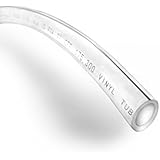 50 Feet Vinyl Tubing 5/16" ID 7/16" OD FDA Approved Multi-Purpose- Beer Brewing, Air Hose, CO2 Line, Siphoning, Etc. 10 ft, 25 ft, 50 ft