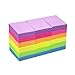 Early Buy Sticky Notes 1.5 x 2 Inch, 36 Pads Bulk, 100 Sheets per Pad - 6 Assorted Bright Colors, Neon Tones