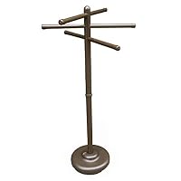 Outdoor Lamp company 401BRZ Portable Outdoor 3 Bar Towel Tree - Bronze