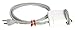EliteTechGear Twist Ties For Organizing Your Gear 4-Pack 12 Inch (Orange/Black)
